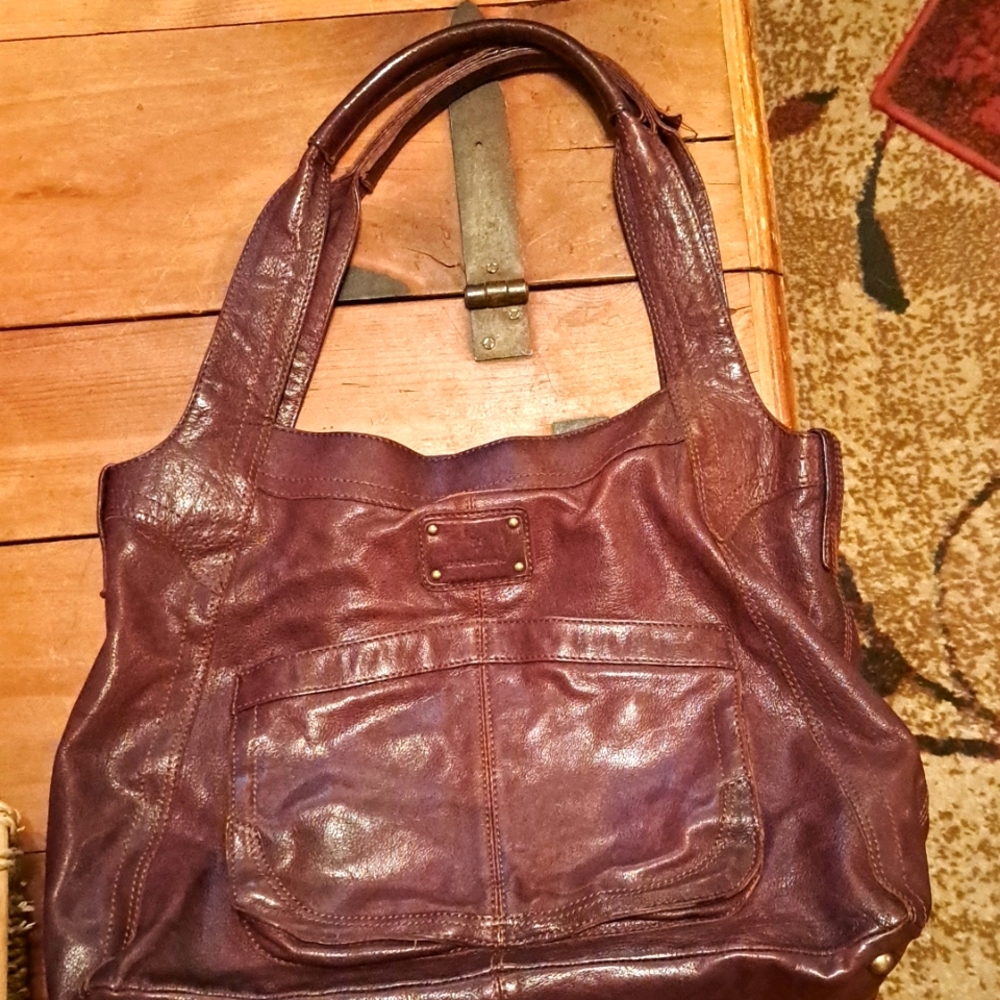 Frye Brown Leather Purse
